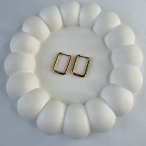Ava Rectangle Hoops